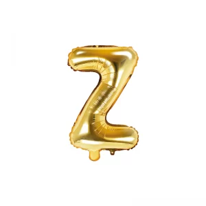 Balon litera Z Auriu